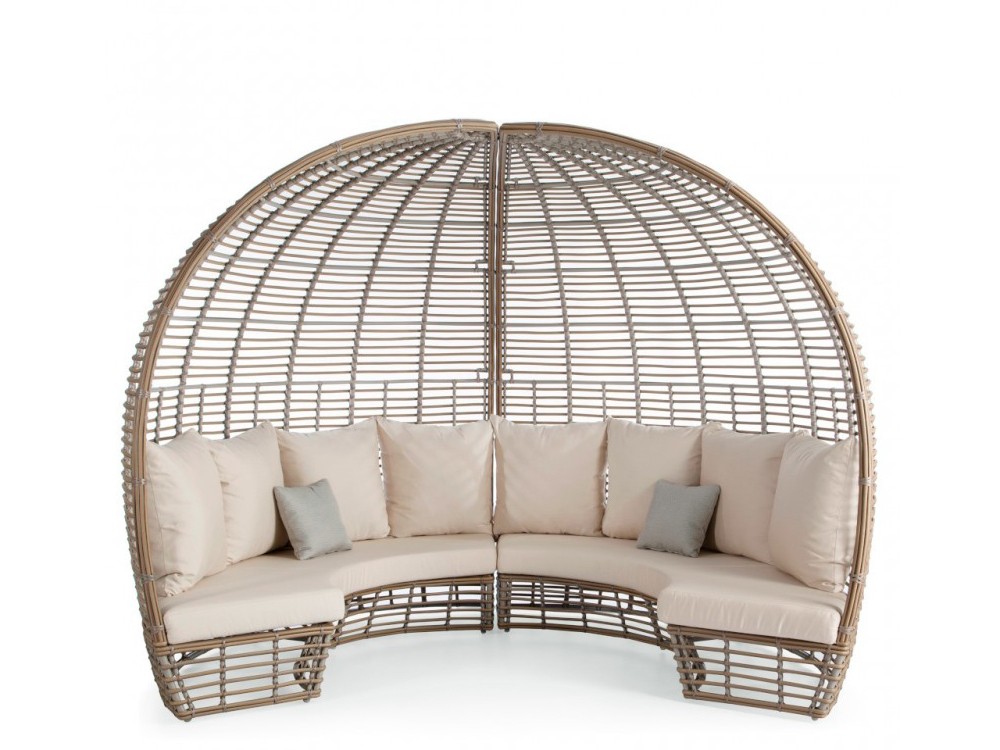 Daybed de fibra sintética trenzada Sunday Skyline Design - 2