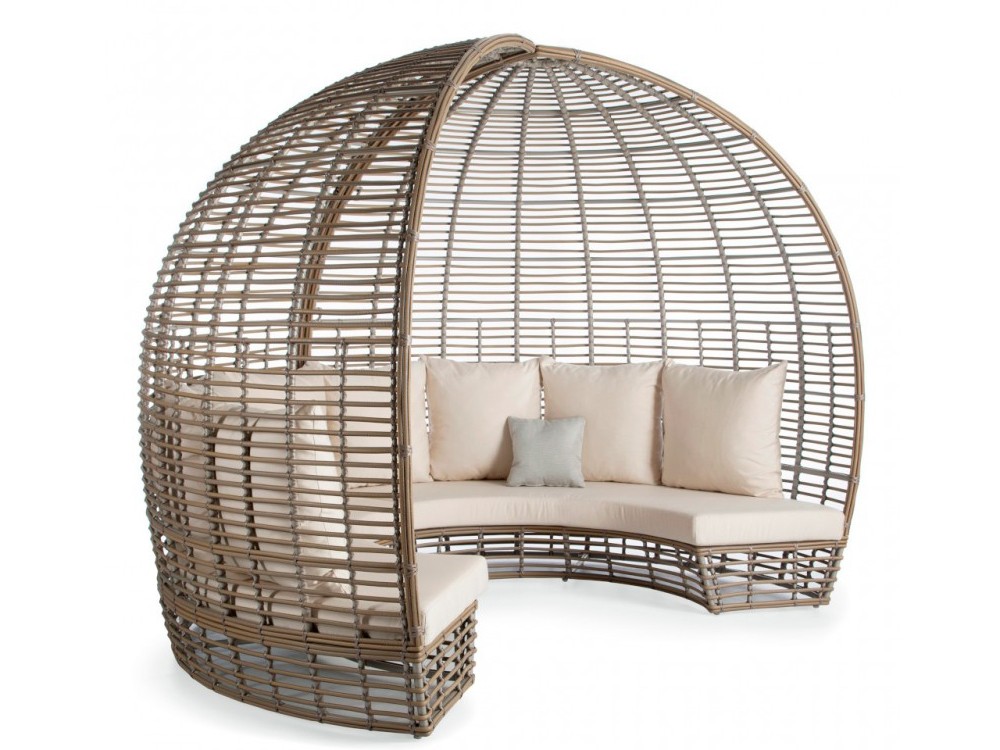 Daybed de fibra sintética trenzada Sunday Skyline Design - 4