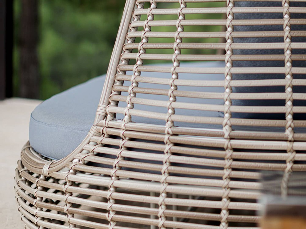 Daybed cubierta de fibra sintética trenzada Shade Skyline Design - 10