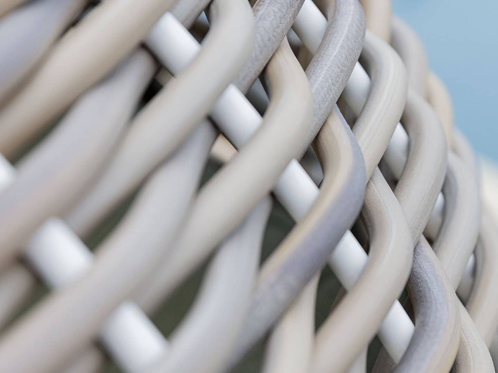 Daybed cubierta de fibra sintética trenzada Shade Betta Skyline Design - 7