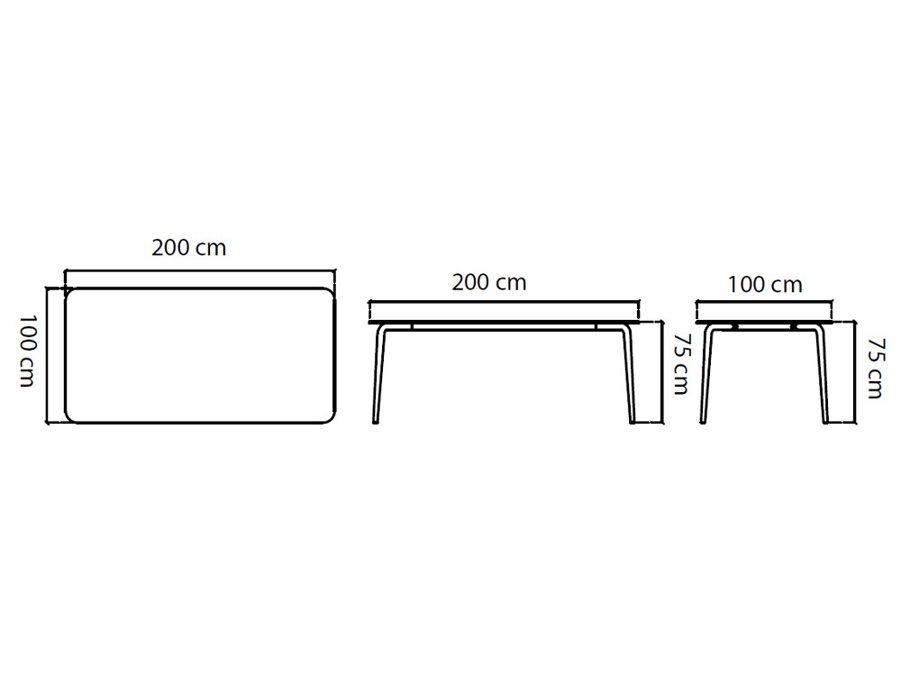 Mesa Rodona de aluminio y dekton de Skyline Design - 3