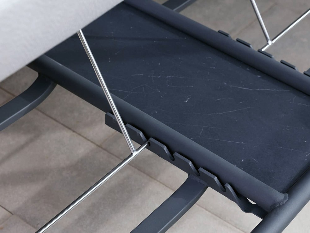 Tumbona doble Rodona de aluminio Skyline Design - 7