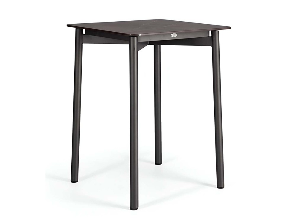 Mesa alta de bar Boston de aluminio y dekton Skyline Design - 2