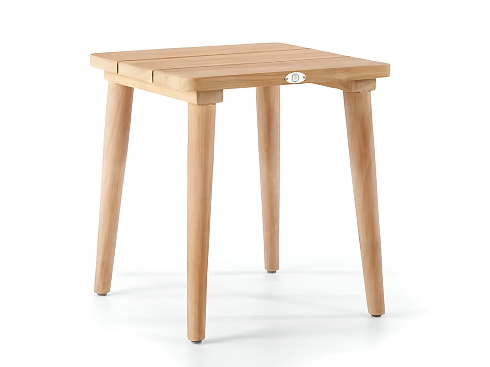 Mesa auxiliar de madera de teca Krabi Skyline Design - 2