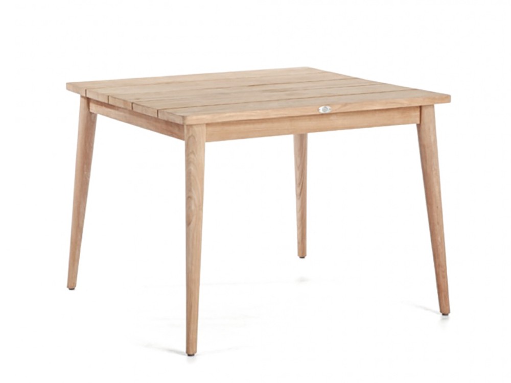 Mesa Krabi de madera de teca Skyline Design - 2