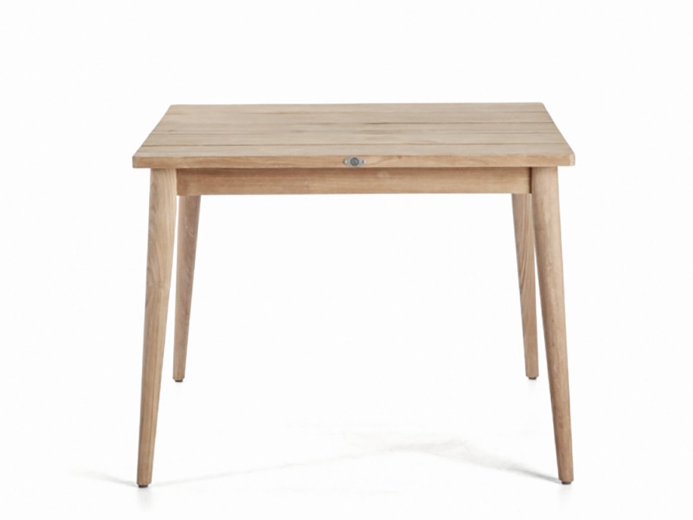 Mesa Krabi de madera de teca Skyline Design - 3