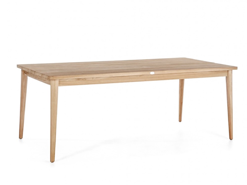 Mesa Krabi de madera de teca Skyline Design - 4