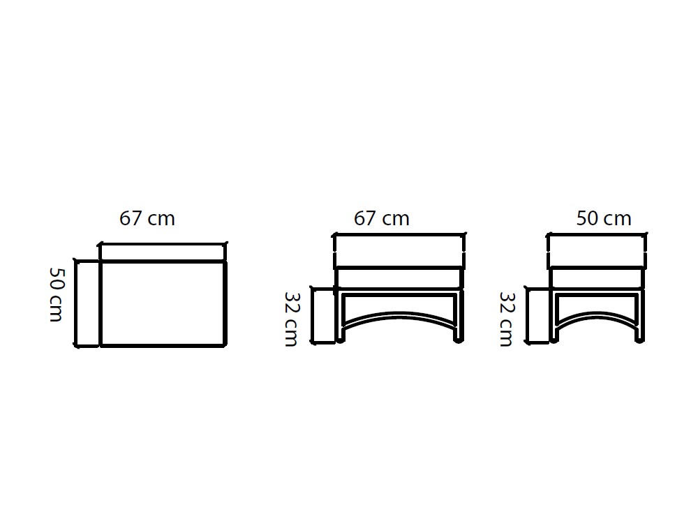 Puf de fibra sintética trenzada Arena de Skyline Design - 4