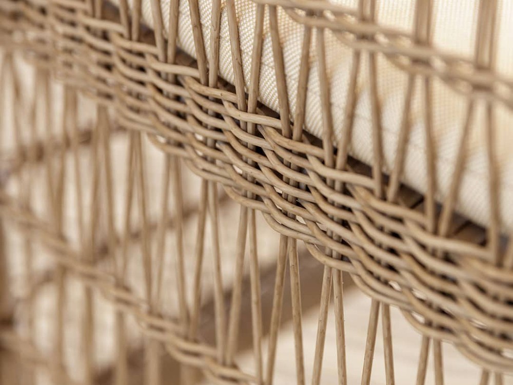 Silla de fibra sintética trenzada Arena Skyline Design - 4