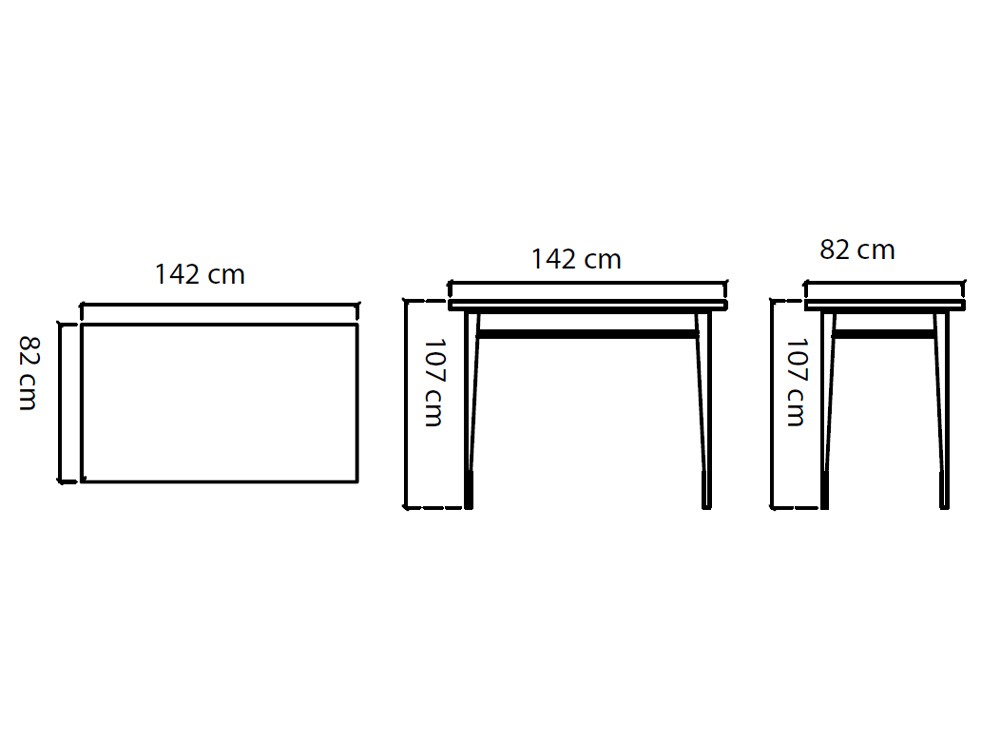 Mesa alta de fibra sintética trenzada y dekton Arena Skyline Design - 7