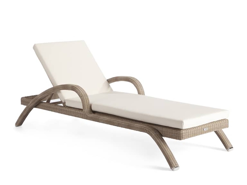 Tumbona de fibra sintética trenzada Arena Skyline Design - 2