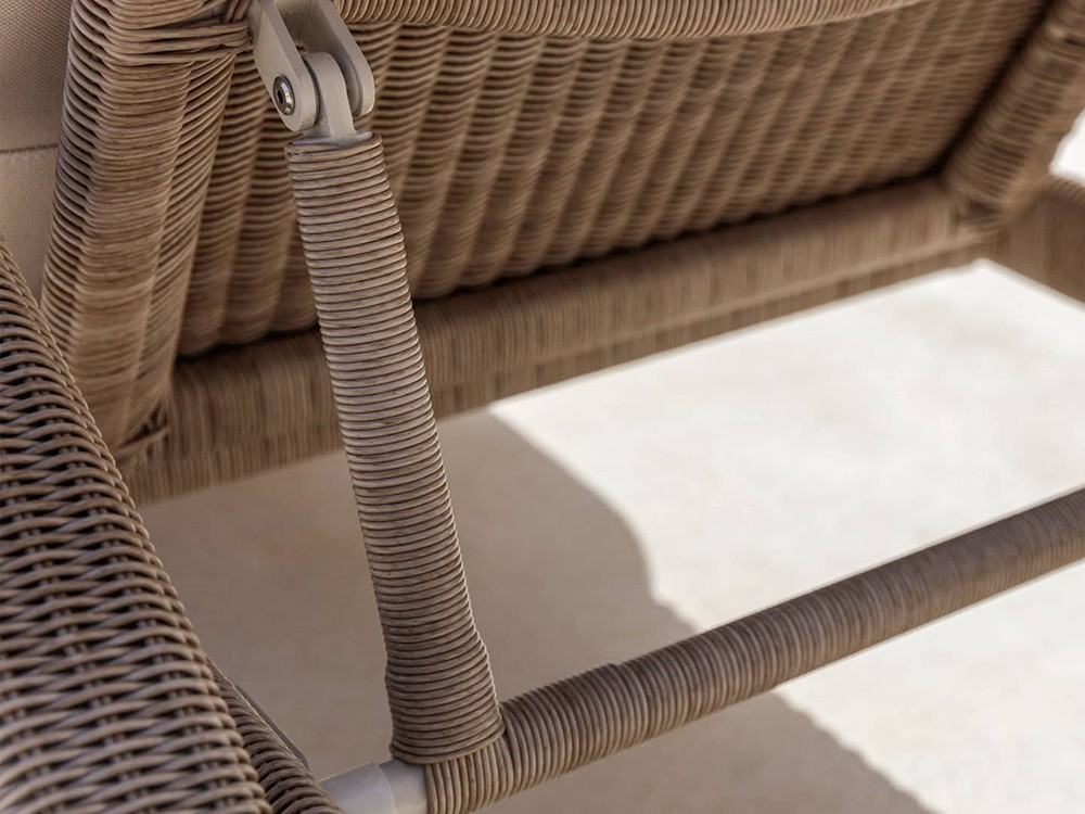 Tumbona de fibra sintética trenzada Arena Skyline Design - 4