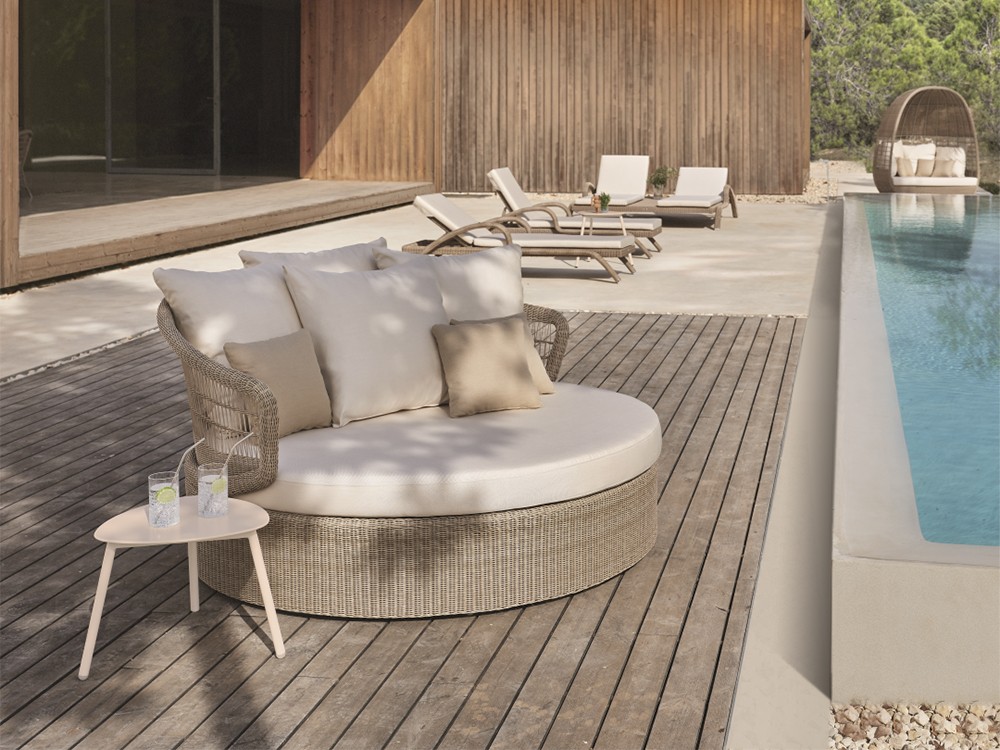 Daybed de fibra sintética trenzada Arena Skyline Design - 1