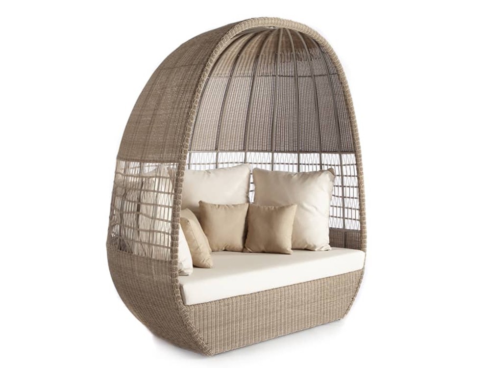 Daybed cubierta de fibra sintética trenzada Arena Skyline Design - 2