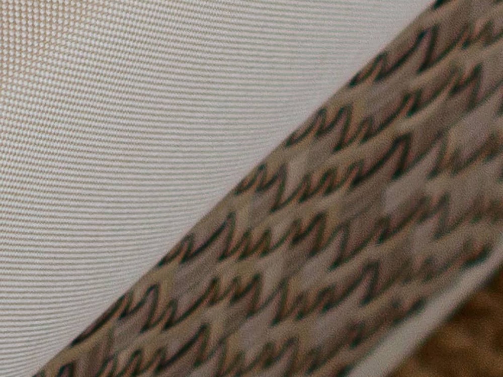 Puf de fibra sintética trenzada Paloma Skyline Design - 6