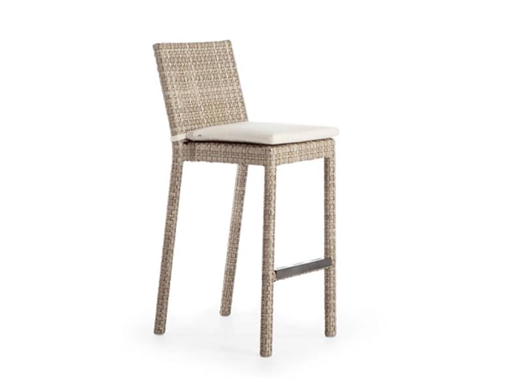 Taburete de fibra sintética trenzada Paloma Skyline Design - 2