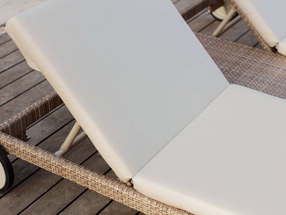 Tumbona doble de fibra sintética trenzada Paloma Skyline Design - 3