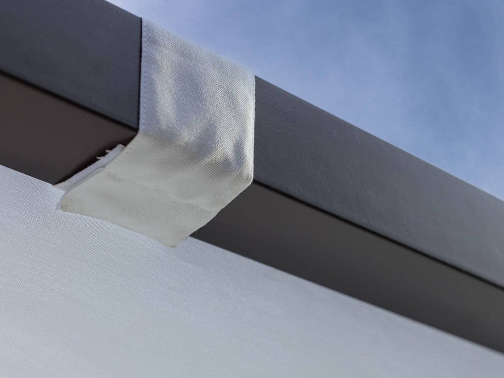 Daybed de fibra sintética trenzada y aluminio Paloma Skyline Design - 6