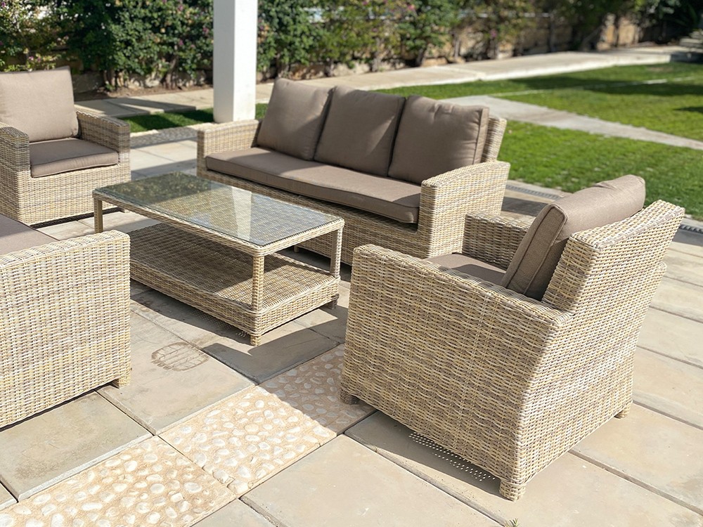 Sillón de exterior fibra sintética trenzada Nerja Majestic Garden - 2