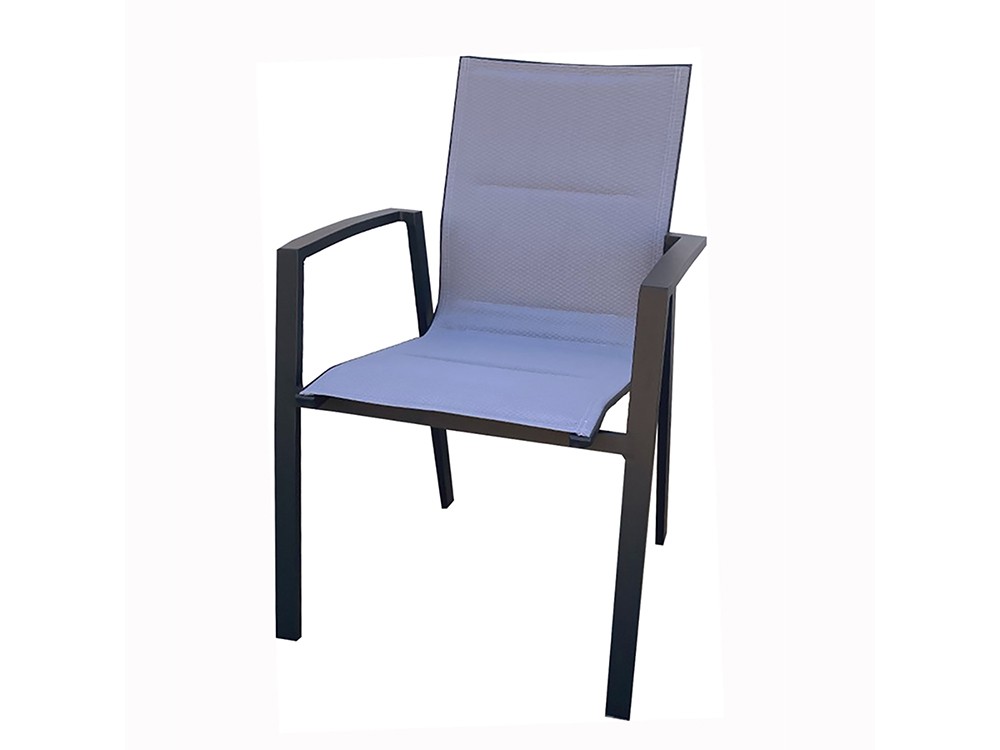 Silla exterior de aluminio y textilene Madrid Majestic Garden - 3