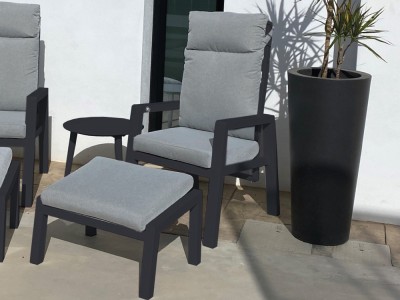 Sillón reclinable de aluminio Nápoles Majestic Garden - 2