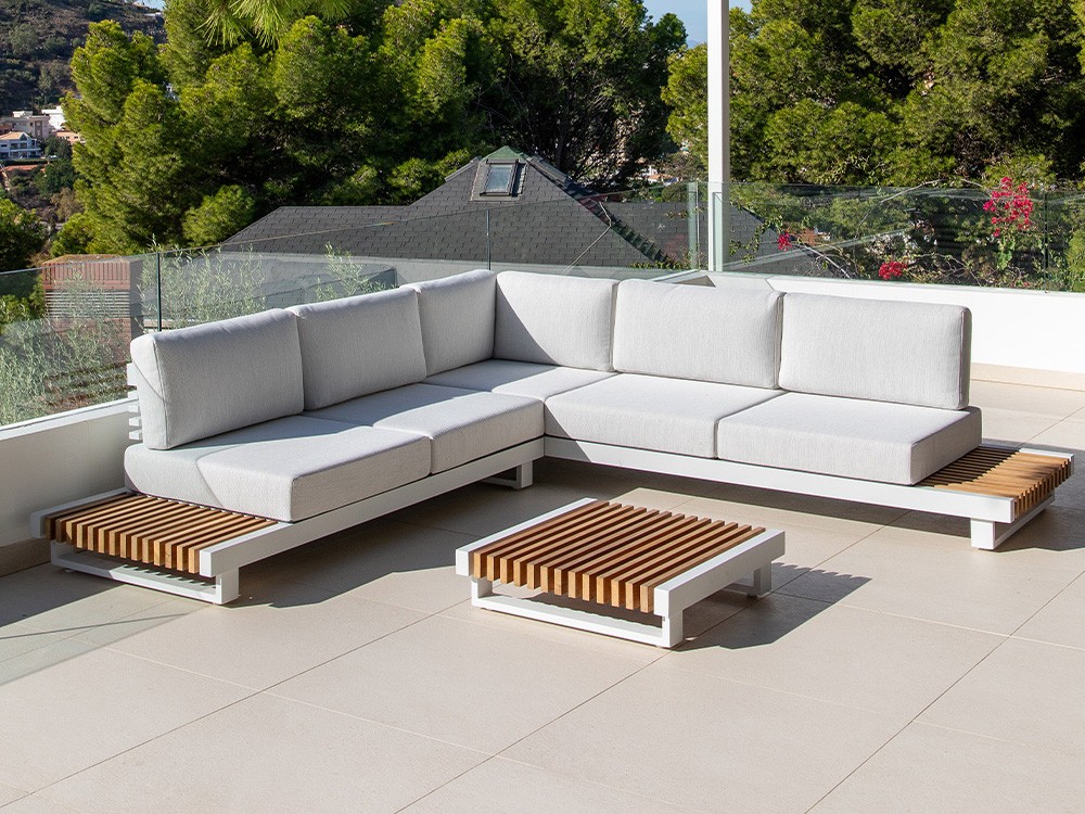 Set sofá esquinero Neva