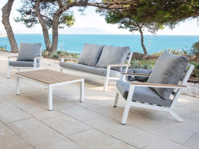 Set de salón exterior de aluminio Vélez Majestic Garden - 1