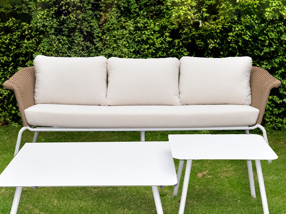 Set de mesas de centro de aluminio Victoria Majestic Garden - 2