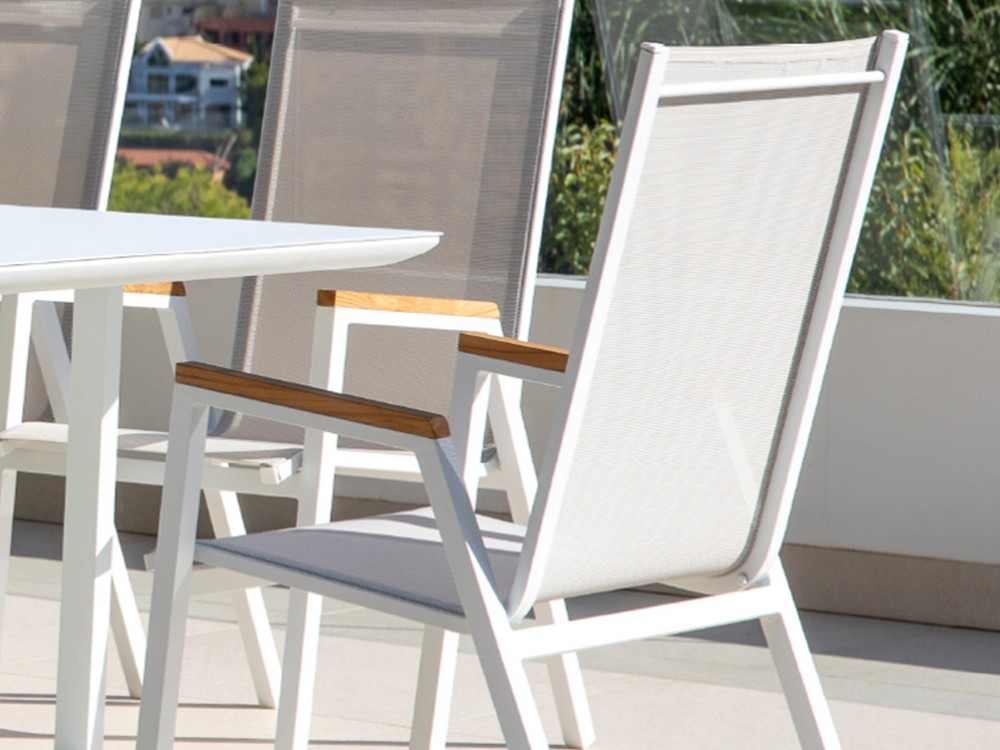 Silla de aluminio Adelaida Majestic Garden - 4