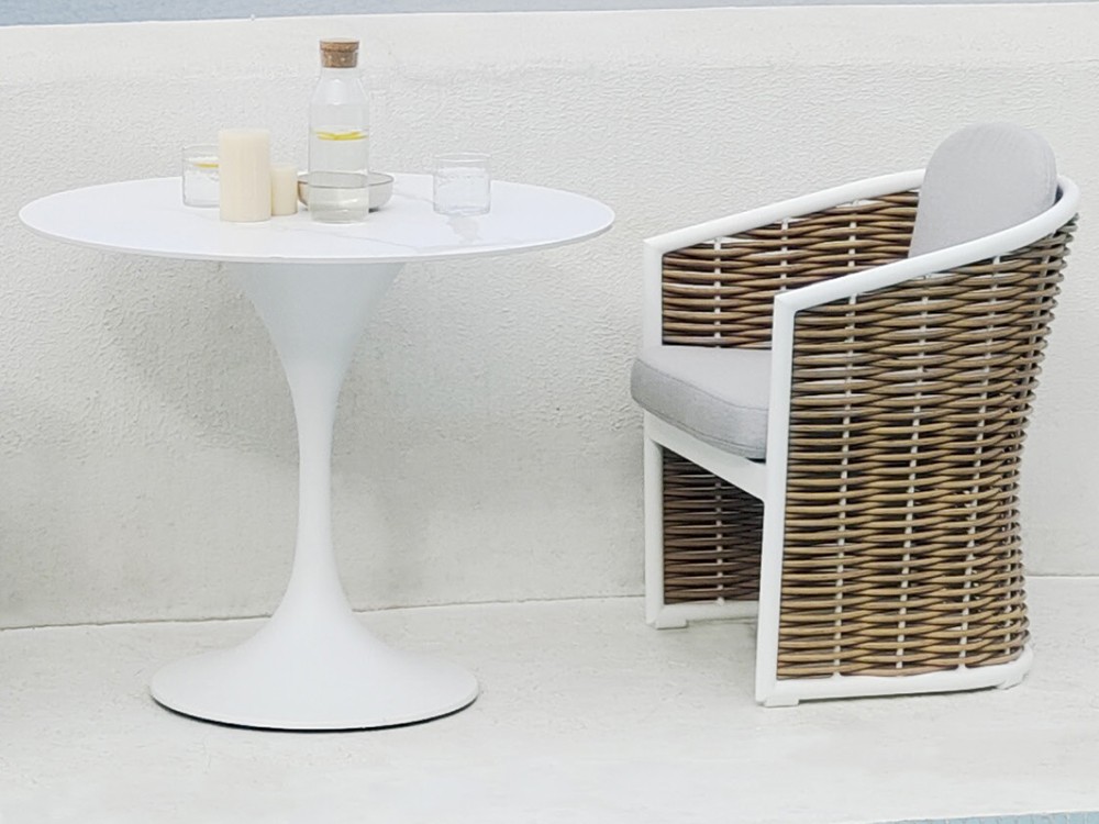 Butaca de aluminio y fibra sintética Coral Majestic Garden - 2