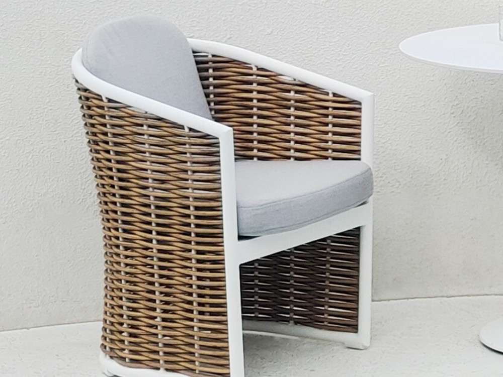 Butaca de aluminio y fibra sintética Coral Majestic Garden - 1