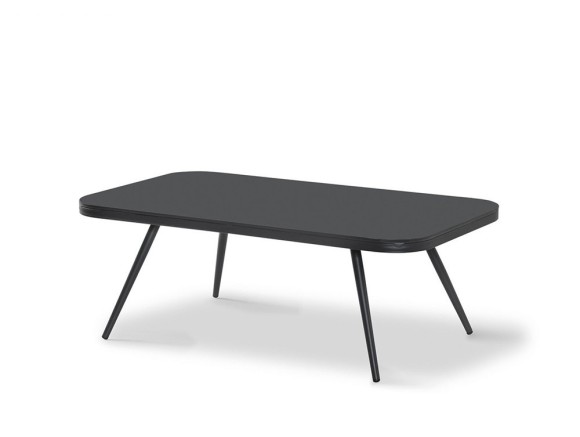 Mesa de centro Roma de aluminio antracita Arkimueble - 1
