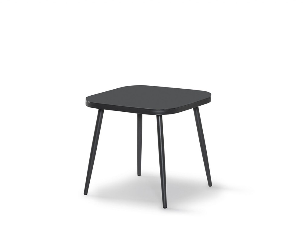 Mesa auxiliar Roma de aluminio antracita Arkimueble - 4