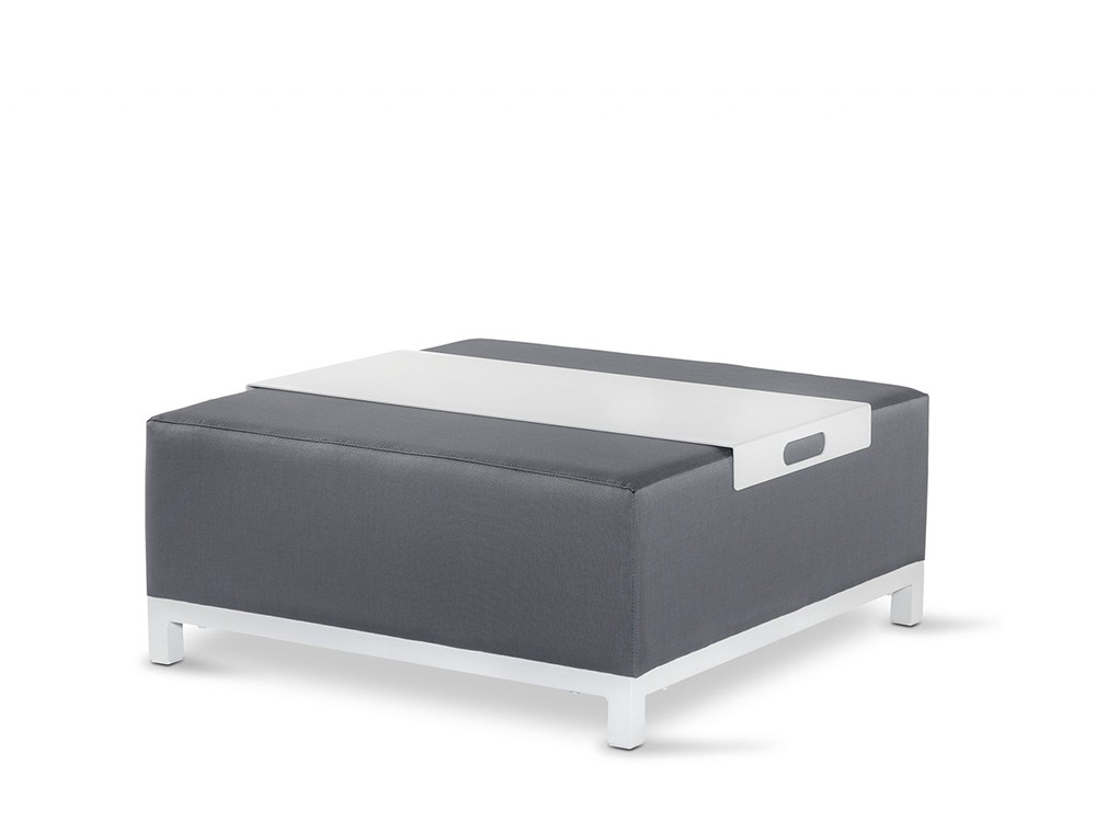 Puf/mesa de centro de aluminio Sorrento Arkimueble - 4