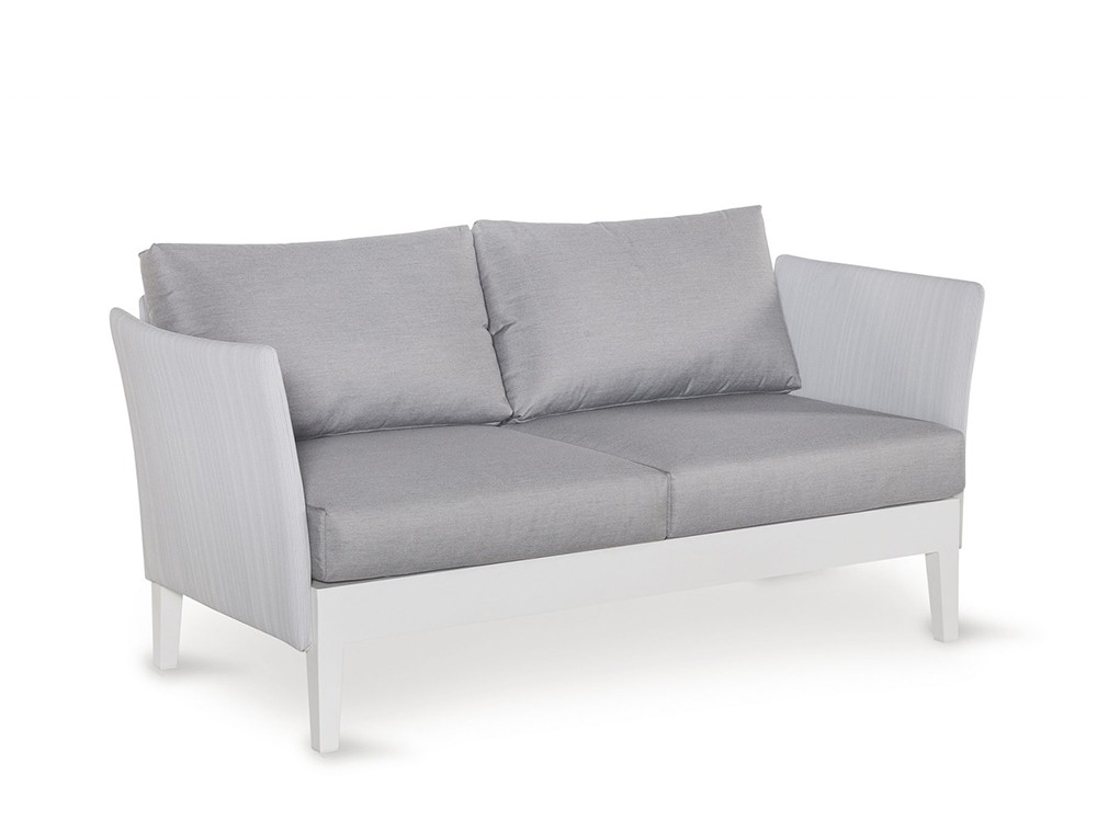 Sofá de dos o tres plazas de aluminio y textilene Capri Arkimueble - 6