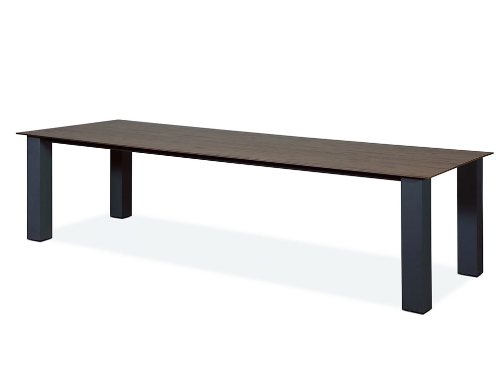 Mesa de comedor exterior Lagos de aluminio y HPL de Arkimueble - 3