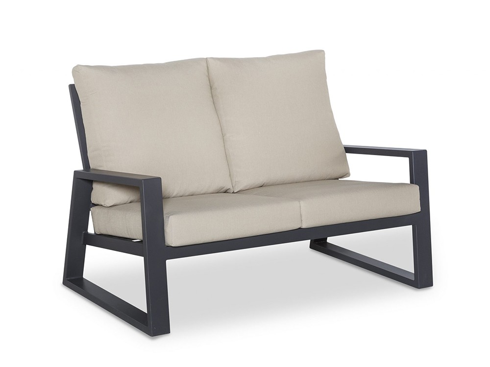 Sofá de dos o tres plazas de aluminio Lagos Arkimueble - 7