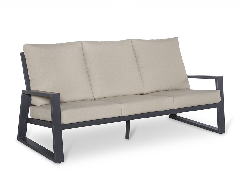 Sofá de dos o tres plazas de aluminio Lagos Arkimueble - 8