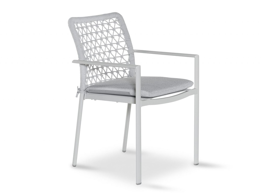 Silla de comedor de cuerda trenzada Verona Arkimueble - 4