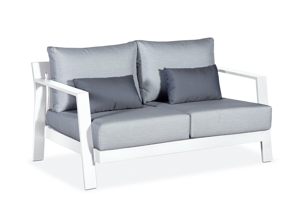 Sofá para salón exterior de aluminio Atenas de Arkimueble - 6