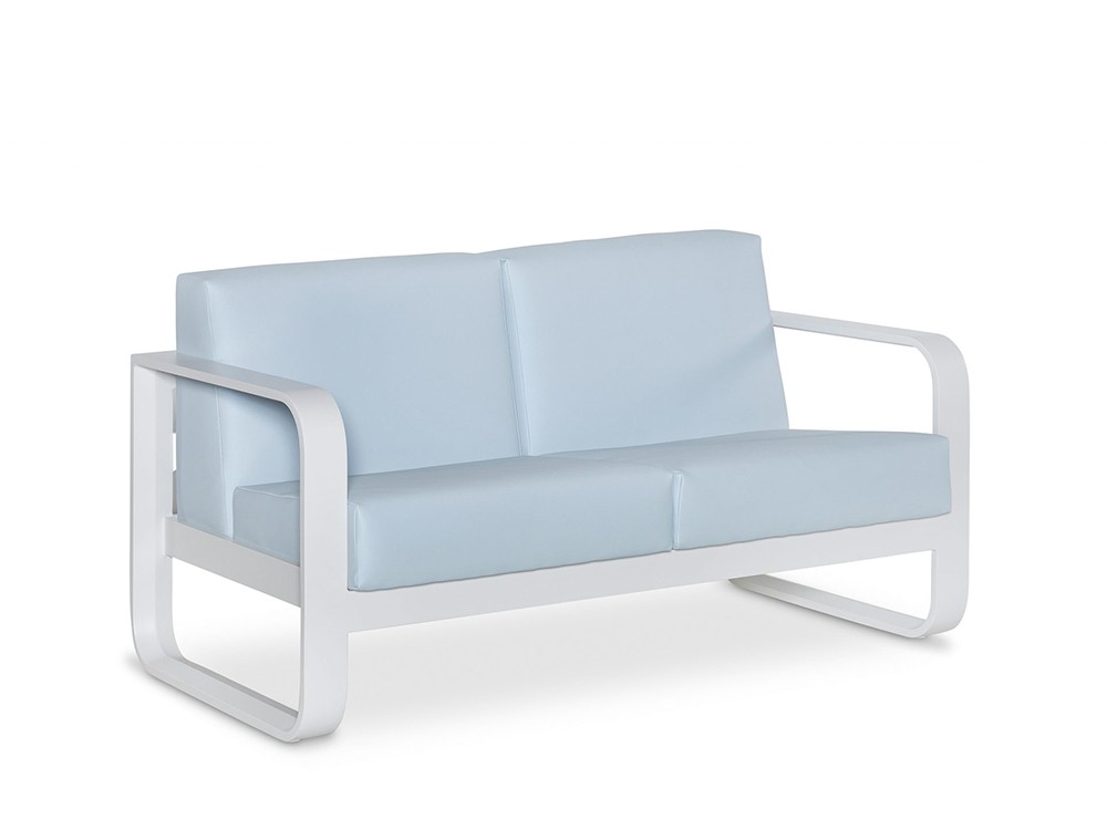 Sofá de dos o tres plazas de aluminio Ronda Arkimueble - 8