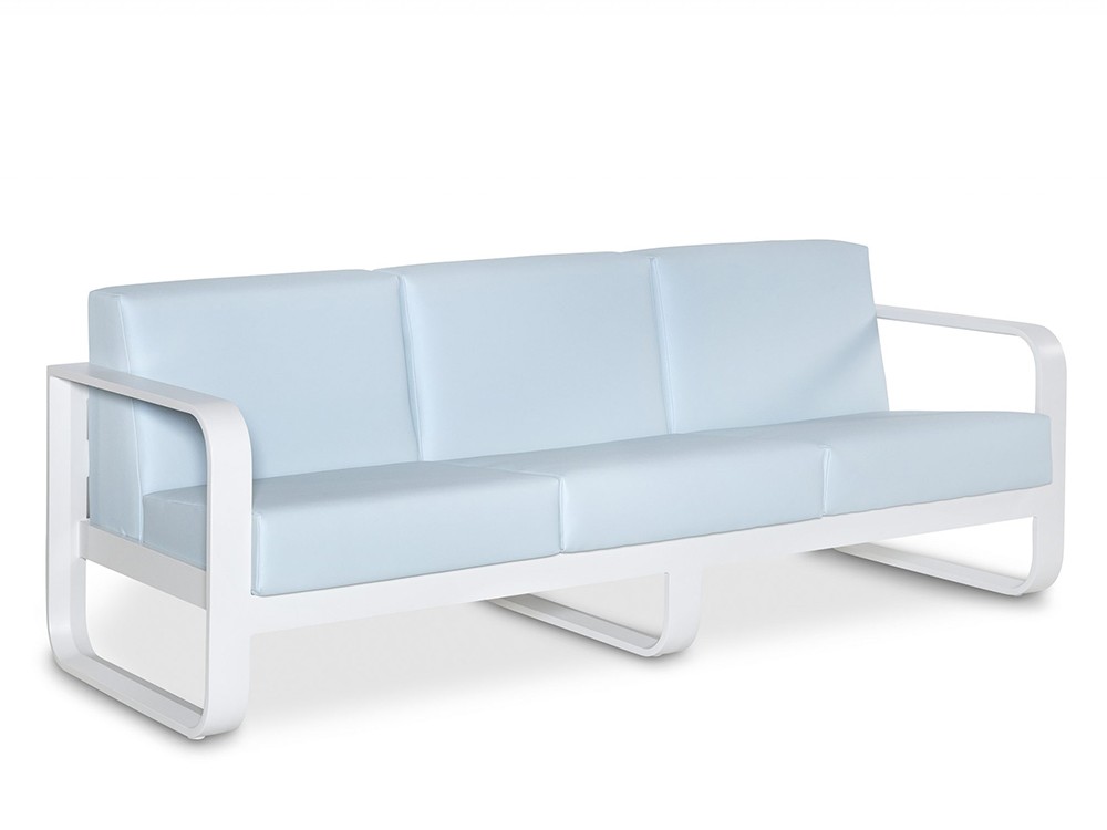 Sofá de dos o tres plazas de aluminio Ronda Arkimueble - 9
