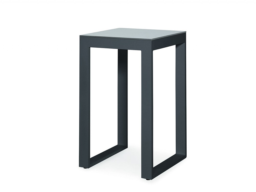 Mesa alta de comedor exterior en aluminio Porto Arkimueble - 5