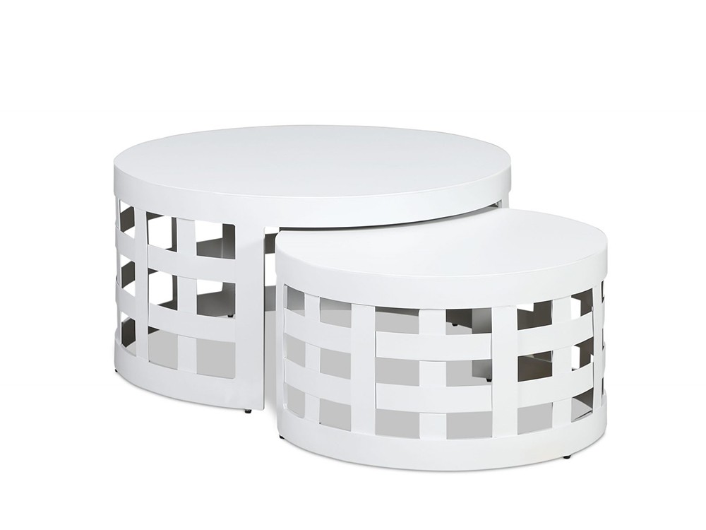 Mesa de centro para exterior de aluminio Milán Arkimueble - 4