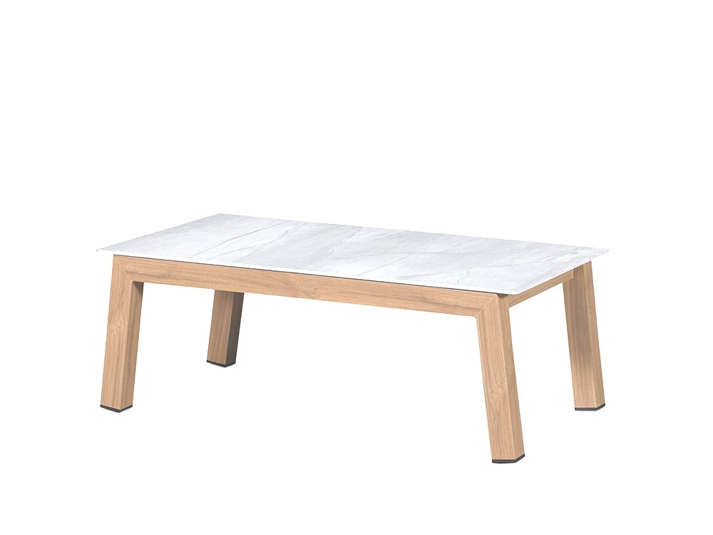 Mesa de centro de aluminio para salón exterior Venecia de Arkimueble - 3