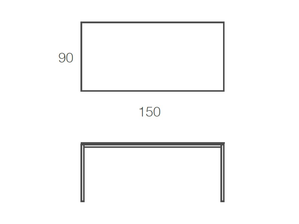 Mesa Line Porcelánico