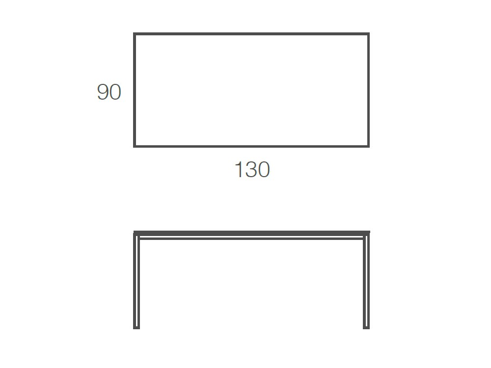 Mesa Line Porcelánico