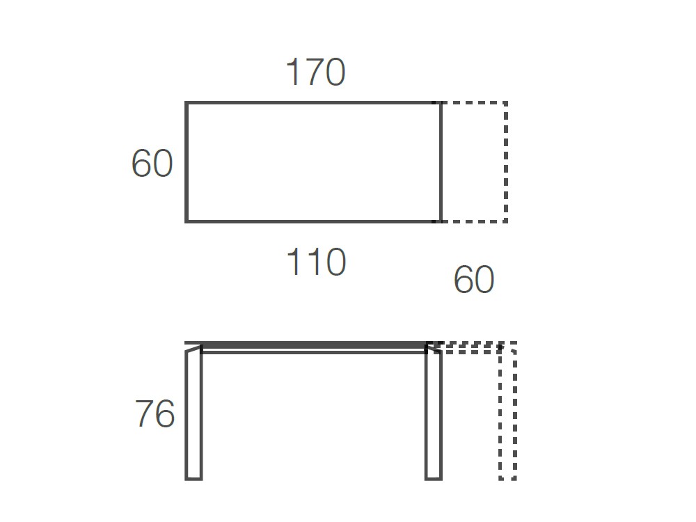 Mesa Extensible Link Cristal Ramiro Tarazona