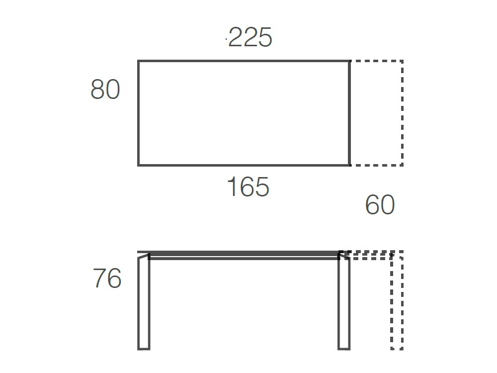 Mesa Extensible Link Cristal Ramiro Tarazona