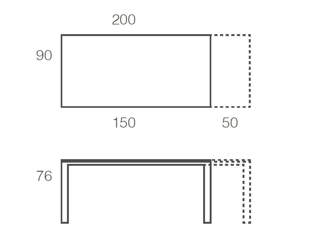 Mesa extensible Urban Porcelánico Ramiro Tarazona